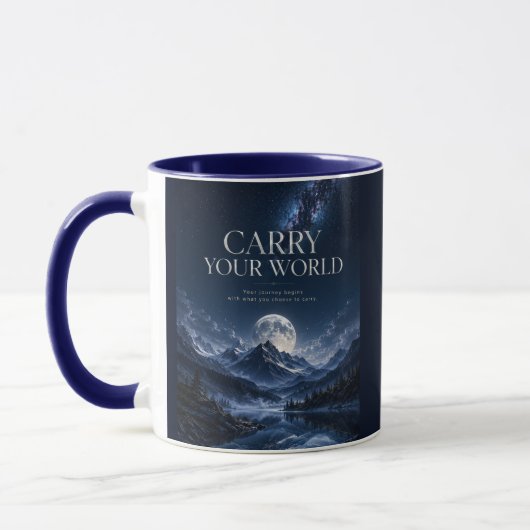 Draag Je Wereld Mok (Links)