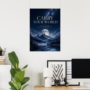 Draag Je Wereld Poster