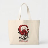 Draag je zonde lust grote tote bag (Voorkant)