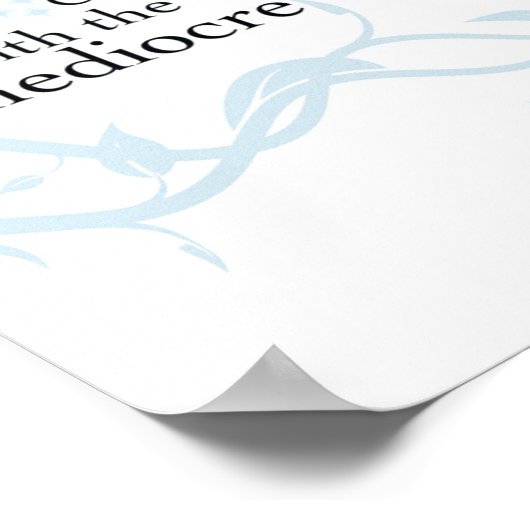 Draag jezelf met het vertrouwen... poster (Hoek)