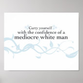 Draag jezelf met het vertrouwen... poster (Voorkant)