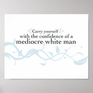 Draag jezelf met het vertrouwen... poster