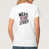 Draag jouw verhaal:  T-shirts (Achterkant)