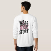 Draag jouw verhaal:  T-shirts (Achterkant volledig)