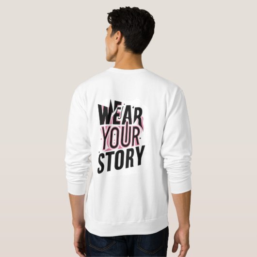 Draag jouw verhaal:  T-shirts (Achterkant volledig)