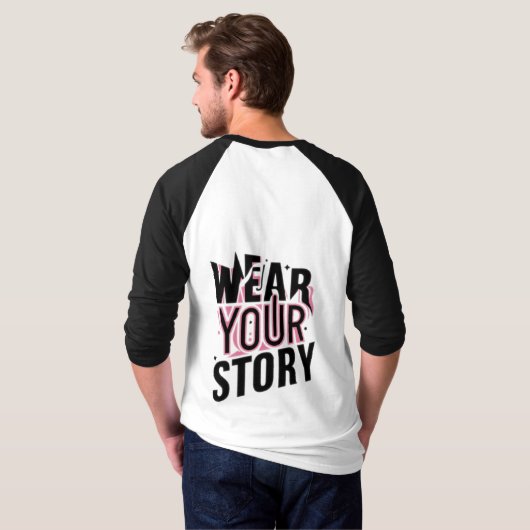 Draag jouw verhaal: T-shirts (Achterkant volledig)