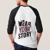 Draag jouw verhaal:  T-shirts (Achterkant)