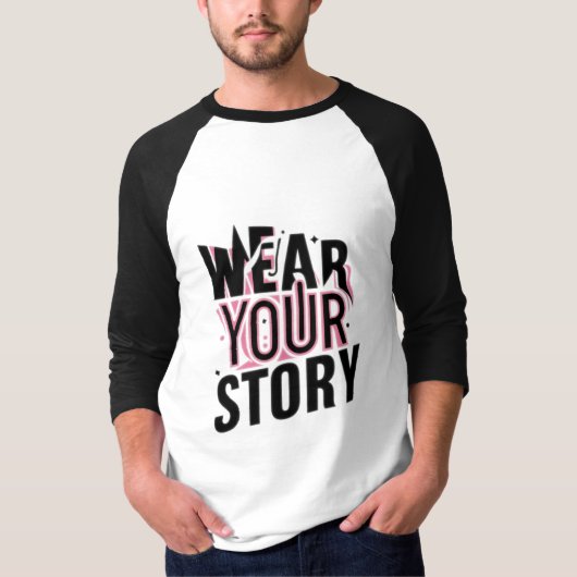 Draag jouw verhaal:  T-shirts (Voorkant)