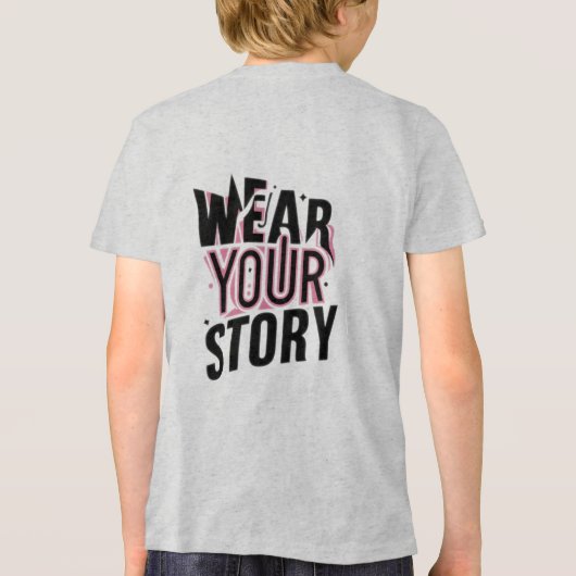 Draag jouw verhaal: T-shirts (Achterkant)