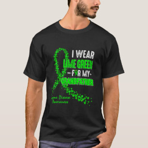 Draag kalkgroen voor oma-lymfestelselaandoeningen t-shirt