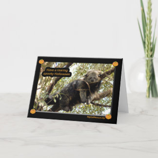 Draag katten & de Kaart van Binturong Halloween