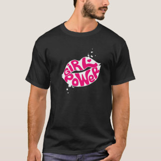 Draag Koel Motivatie offertes Meiskrachtvoer Lips  T-shirt