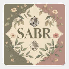 Draag kracht met je mee - deze Geduld stickers