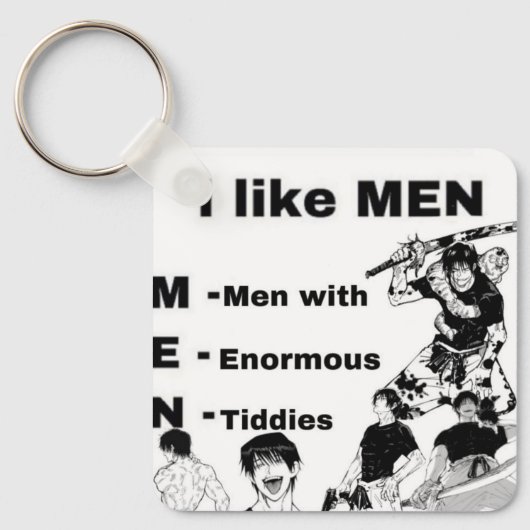 Draag kracht, stijl en Toji overal. Sleutelhanger (Voorkant)