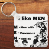 Draag kracht, stijl en Toji overal. Sleutelhanger (Voorkant)