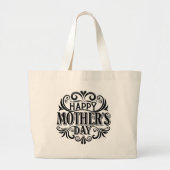Draag liefde met mama grote tote bag (Voorkant)