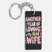 Draag liefde overal - romantische Sleutelhanger vo (Voorkant Links)