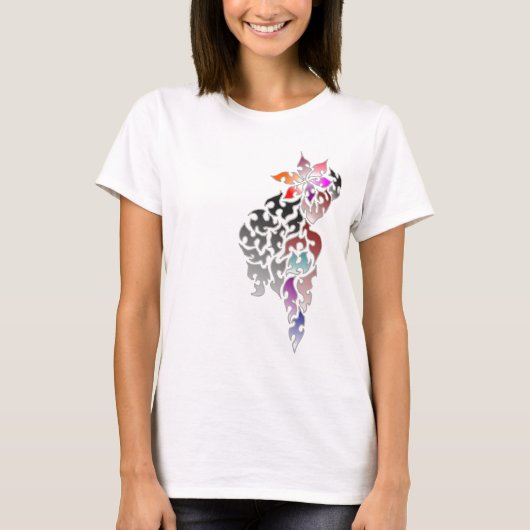 Draag-Me Island Girl T-shirt (Voorkant)
