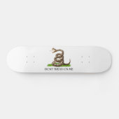 Draag me niet op de Amerikaanse Gadsden Revolution Skateboard (Horizontaal)