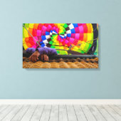 Draag me weg! canvas afdruk (Insitu (Houten vloer))