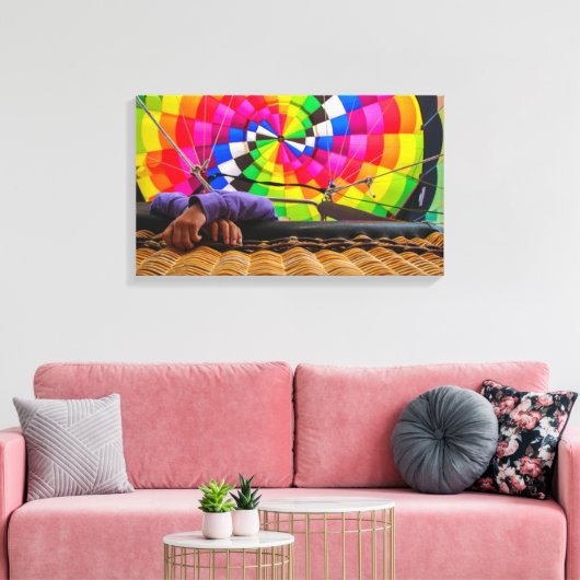 Draag me weg! canvas afdruk (Insitu (Woonkamer))