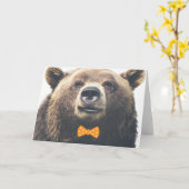 Draag met boog kaart (Gele Bloem)