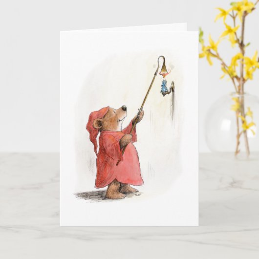 Draag met een kaart van de kaarssmoorklok (Gele Bloem)