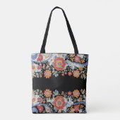 Draag met Stijl Zwart Tote Bag (Achterkant)