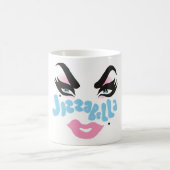 "Draag mijn gezicht!" KoffieMok (Center)