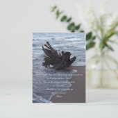 Draag mijn lasten Briefkaart (Staand voorkant)