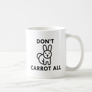 Draag niet alles. koffiemok