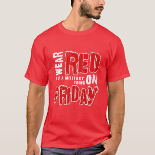 Draag op vrijdag t-shirt