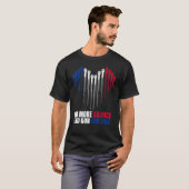 Draag Oranje Pistool Geen stille Pistool T-shirt (Voorkant volledig)