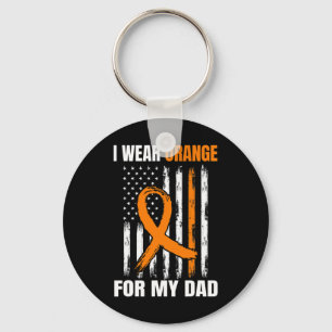 Draag Oranje Vader Leukemie Awareness Producten Am Sleutelhanger