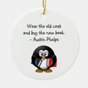 Draag oude deklaag voor het kopen van boekenkoffer keramisch ornament