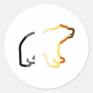 DRAAG OVERZICHT RONDE STICKER