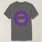 Draag Paars in herinnering brengen van mijn zoon O T-shirt (Design voorkant)