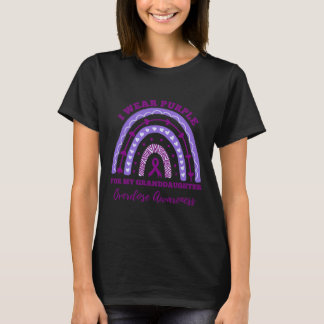 Draag Paarse kleindochter Overdosis Awareness Rege T-shirt