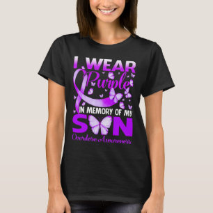 Draag Paarse ter nagedachtenis aan mijn zoontje Ov T-shirt