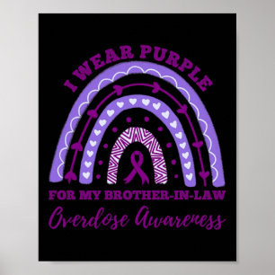 Draag Paarse zwager in wet overdosis bewustzijn re Poster