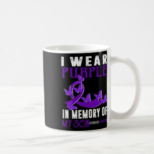 Draag Purpleni ter nagedachtenis aan mijn zoon ove Koffiemok