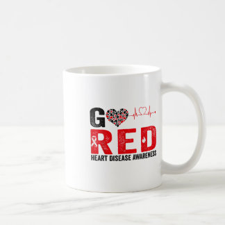 Draag rode dag rood in februari Hartziekte Award Koffiemok