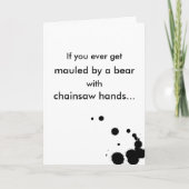 Draag Romance Mauling Kaart (Voorkant)