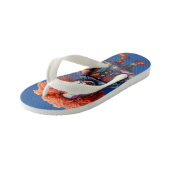 draag rond het huis Halloween Kinder Teenslippers (Schuin)