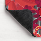 Draag rood muismat (Hoek)