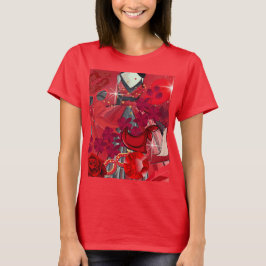 Draag rood t-shirt