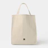 Draag rood tote bag (Achterkant)
