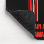 Draag Rood voor Brain Aneurysm Awareness Brain Ane Muismat (Hoek)