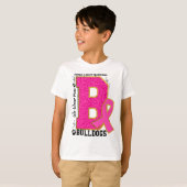 Draag Roze Bulldogs Borstkanker Bewustzijn Bulldog T-shirt (Voorkant volledig)