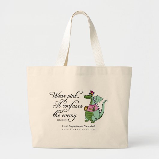 Draag roze tas (Voorkant)